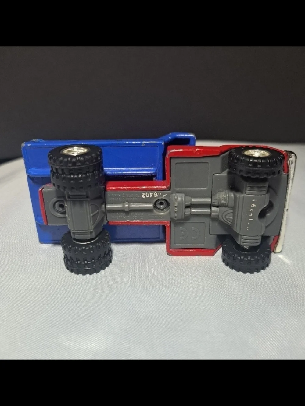 2012 Hasbro Tonka Construction Dump Truck Red/Blue Retro